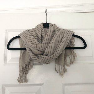NEW Urban Outfitters BDG Gray Striped Scarf